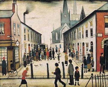 Industrial scene ~ L.S. Lowry
